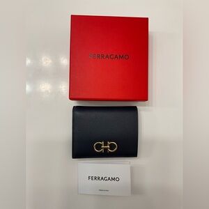 NIB  Ferragamo Gancini compact wallet